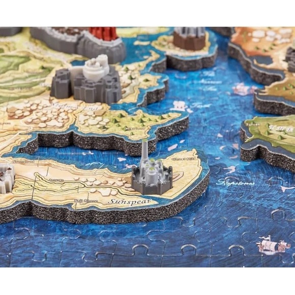 Game of Thrones (GOT) HBO 3D Puzzle Westeros & Essos 891-pieces - Picture 4 of 8
